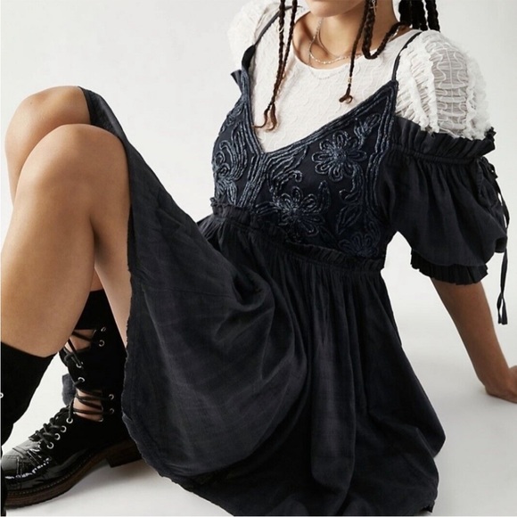 Free People Bali Badlands Tunic Mini Dress NWT - Picture 3 of 15